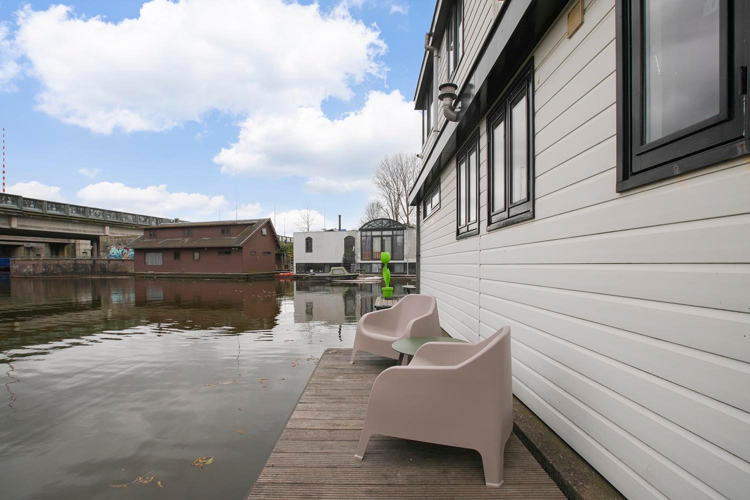 Houseboat The New Lake - Nieuwe Meer Amsterdam Luaran gambar